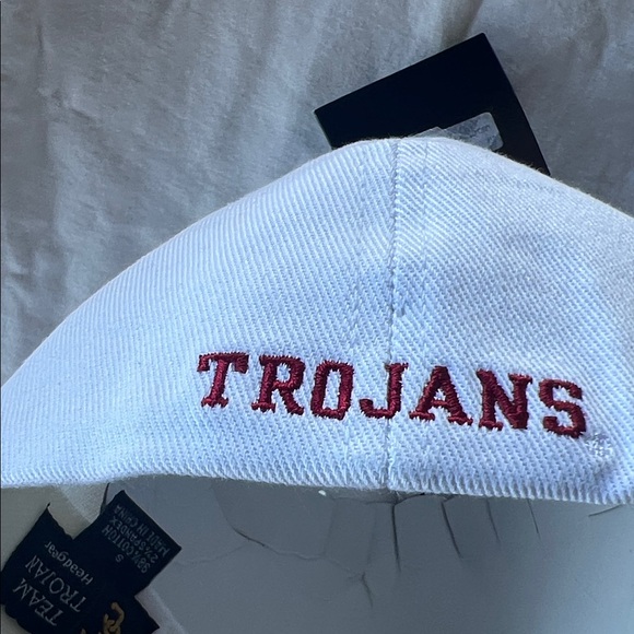 USC Trojans White with Red and Yellow Embroidery Ball Cap NWT - Picture 6 of 8